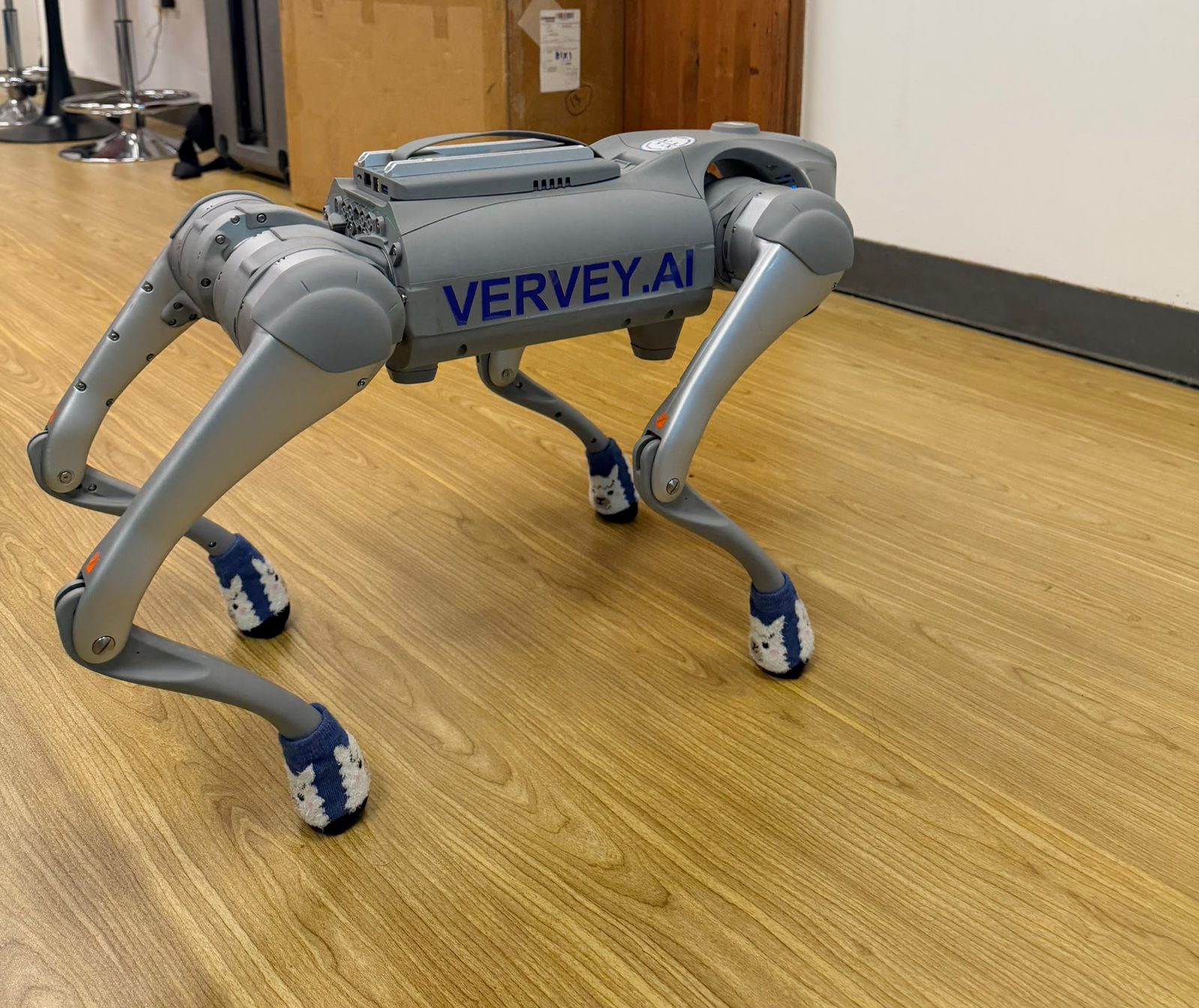 Vervey quadruped robot