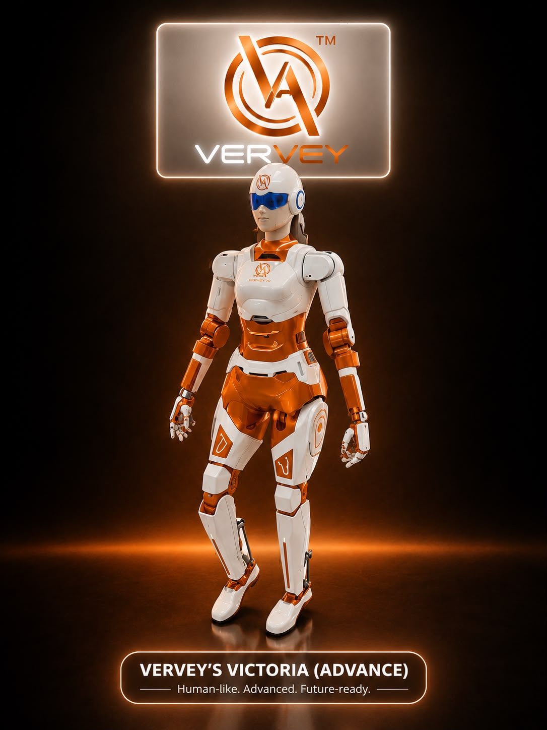 Vervey Victoria humanoid robot